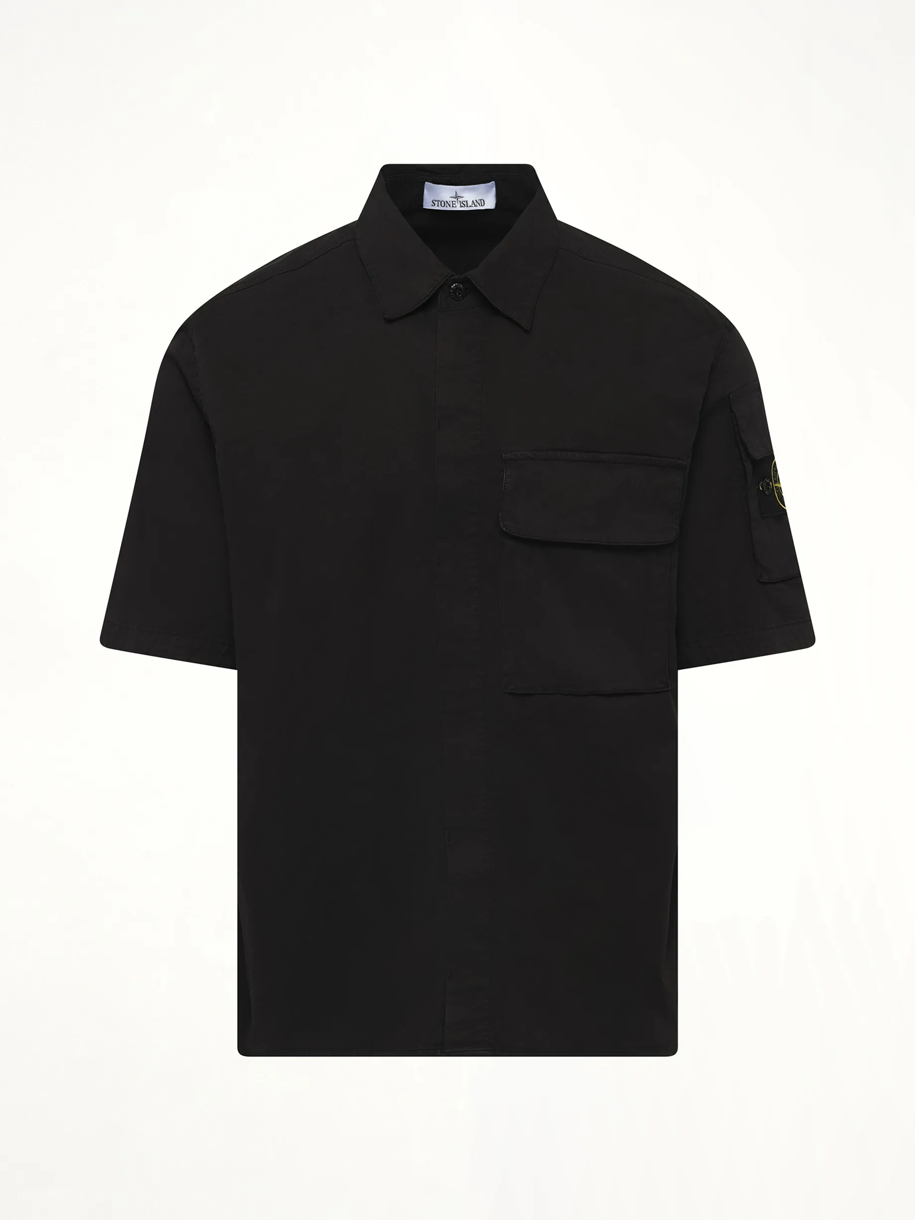 110000 Supima Shirt M/Corta in Black sold by MARAIS product image thumbnail 2