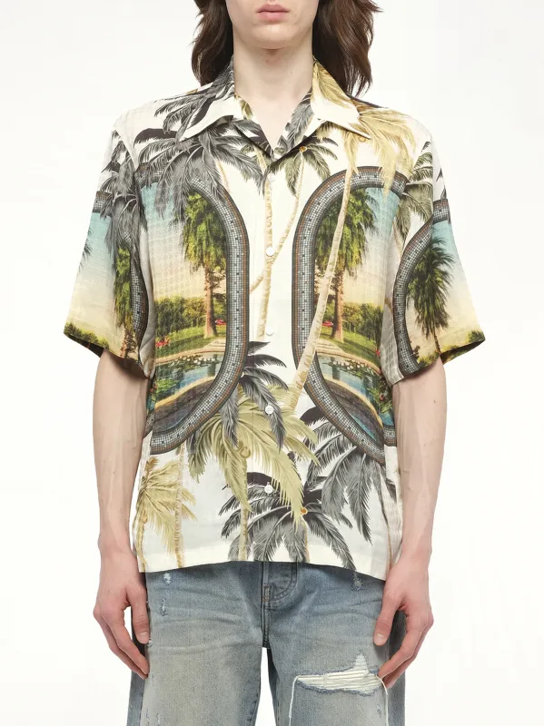 Paradise Bowling Shirt in Multicolour sold by MARAIS