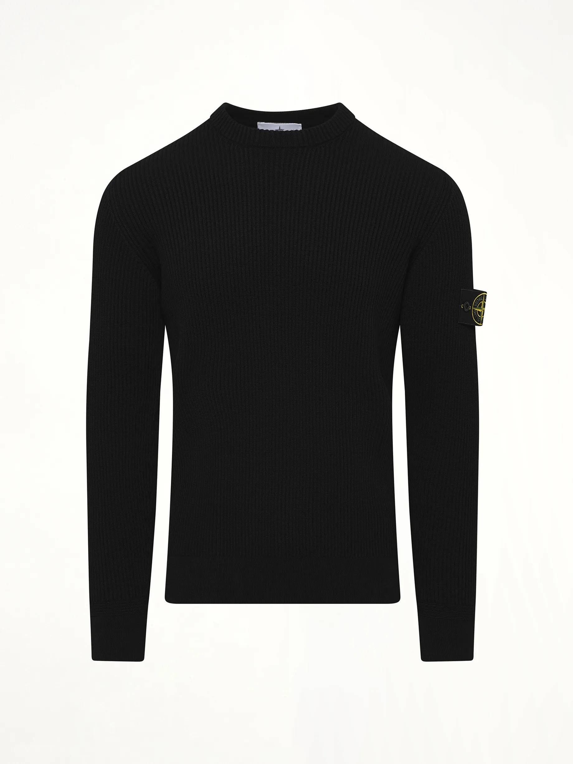 510005 Wool Crew Neck Sweater in Black sold by MARAIS product image thumbnail 2