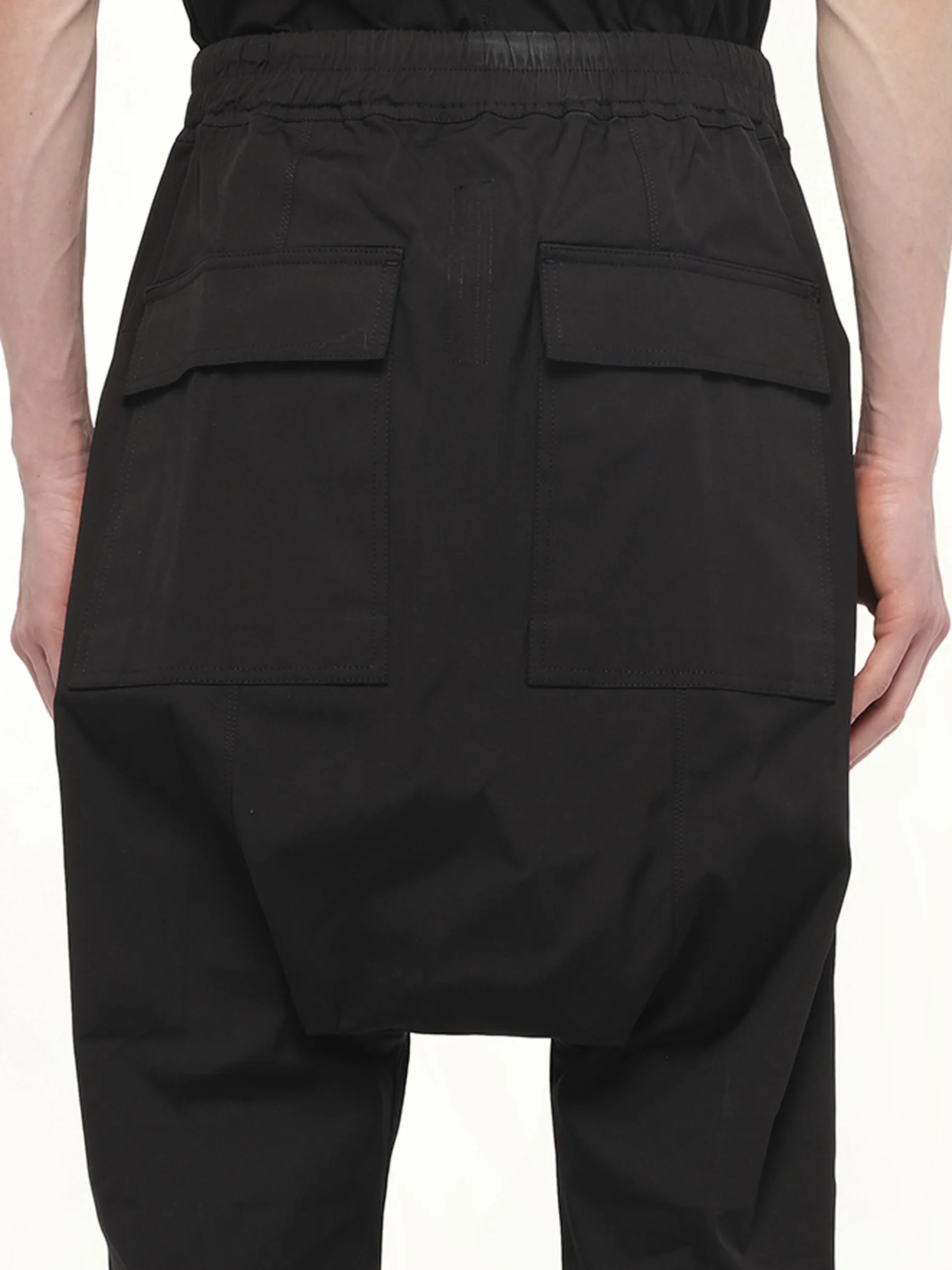 Drawstring Cropped Pants in Black sold by MARAIS product image thumbnail 3
