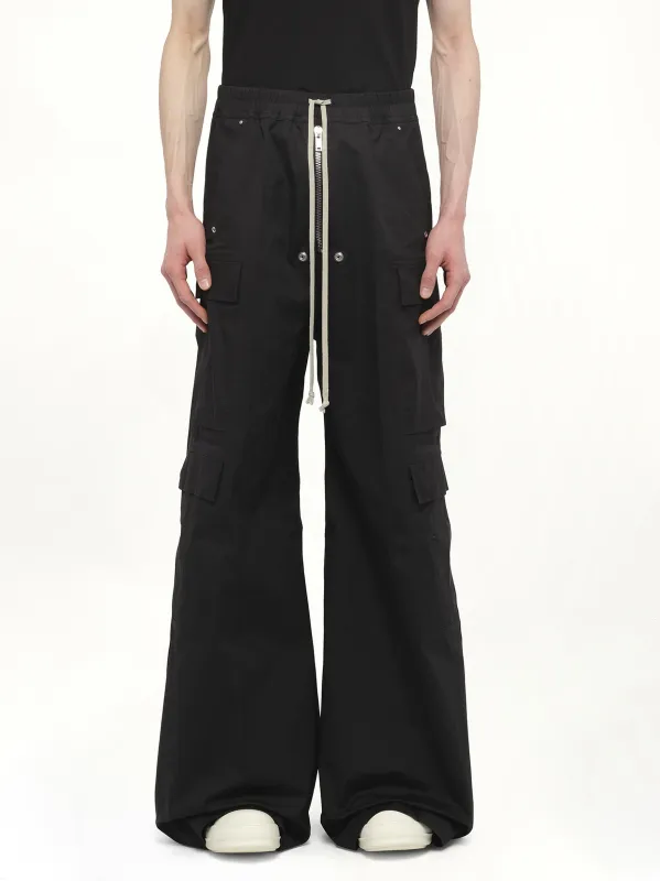 Cargobelas Pants in Black made by Rick Owens