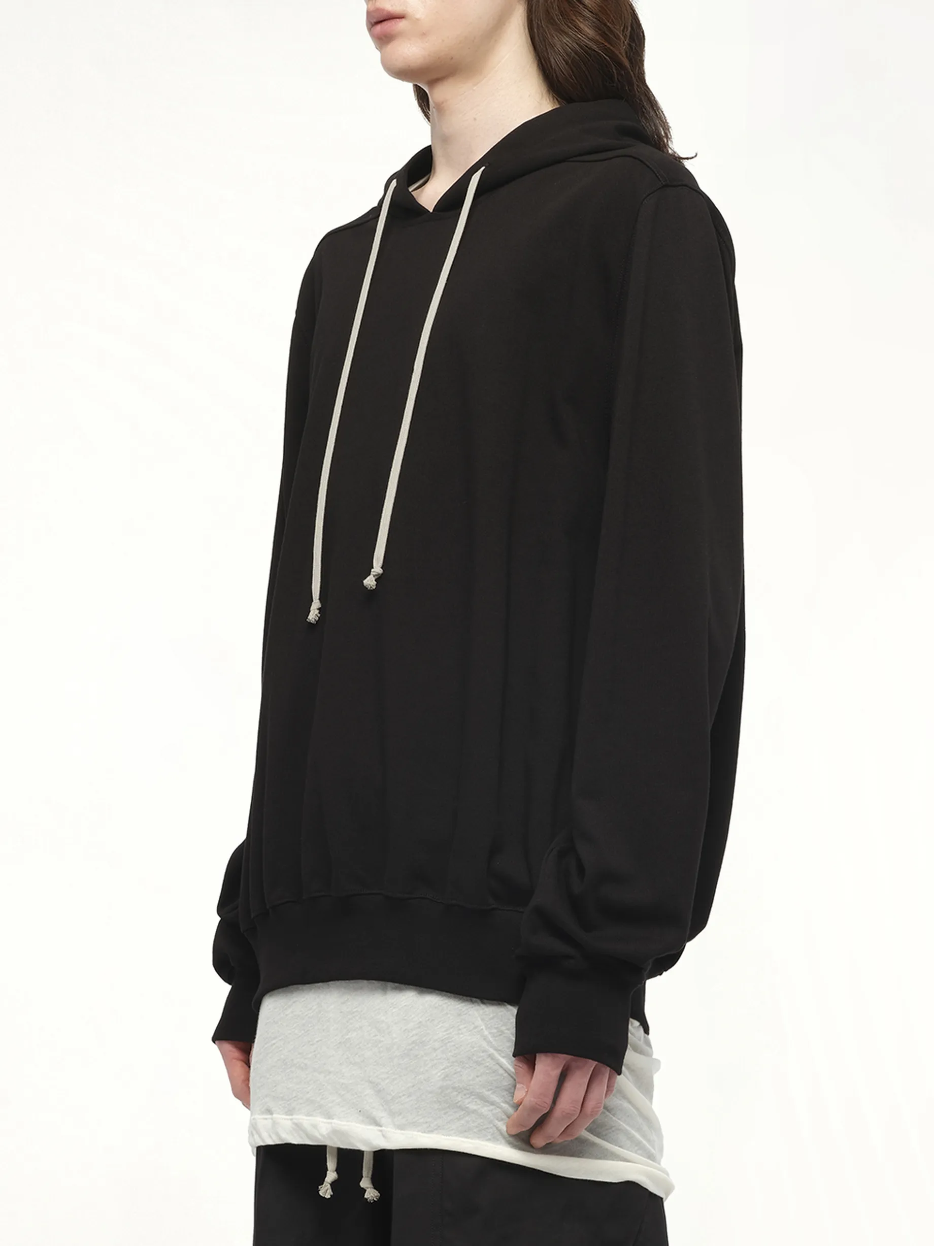 Drawstring Hoodie in Black sold by MARAIS product image thumbnail 5