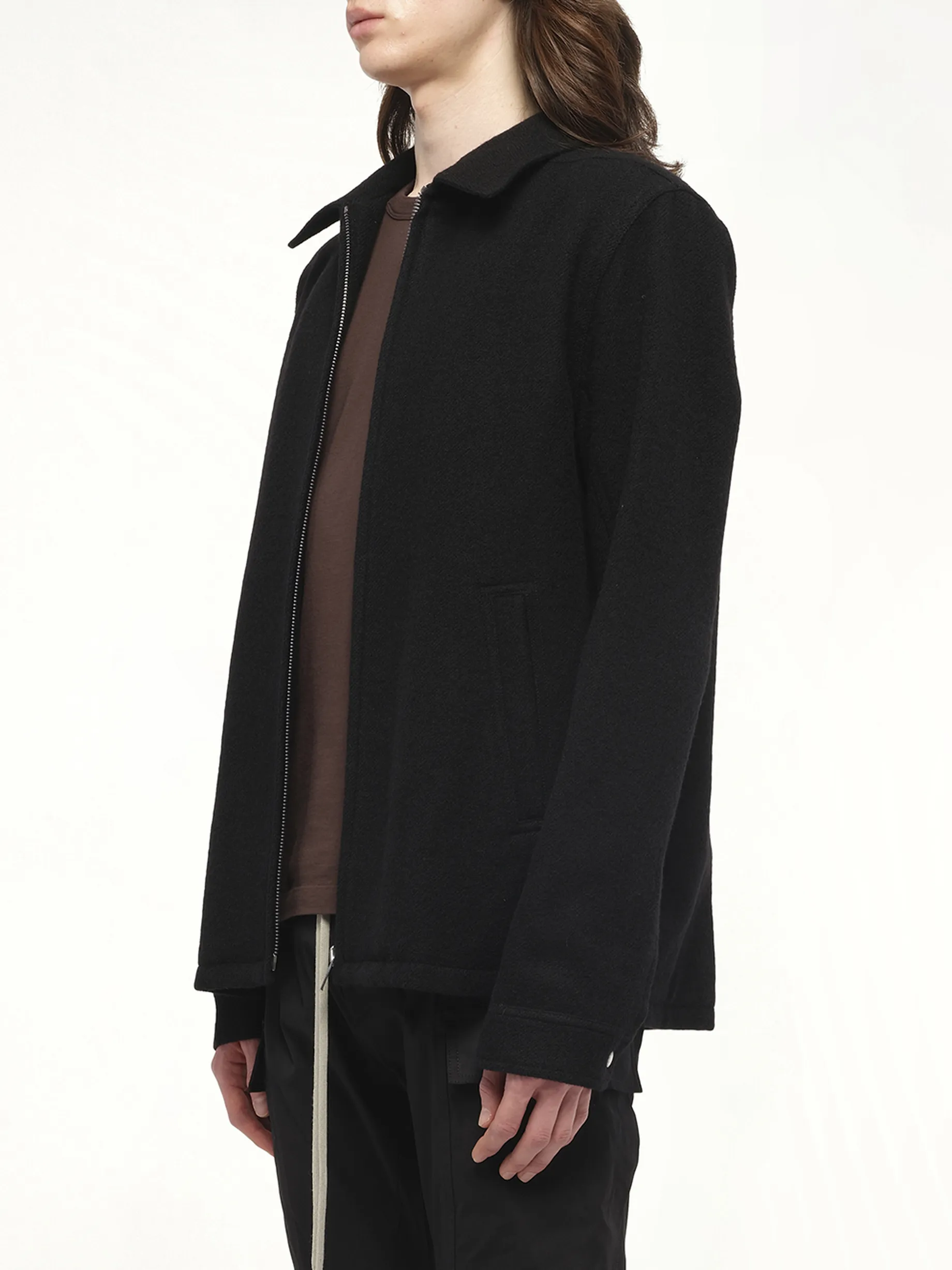Wool Brad JKT in Black sold by MARAIS product image thumbnail 5