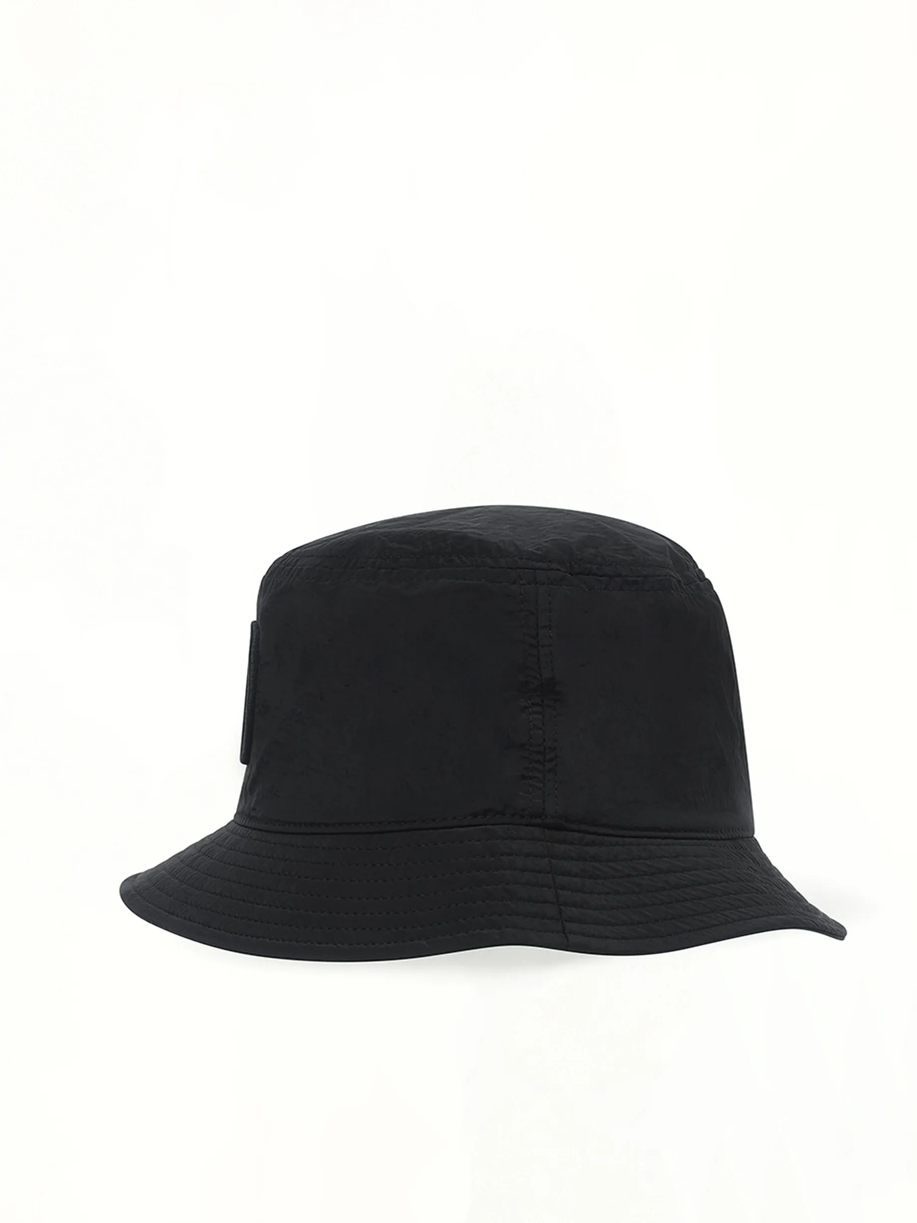 910001 Nylon Metal Bucket Hat in Black sold by MARAIS product image thumbnail 3