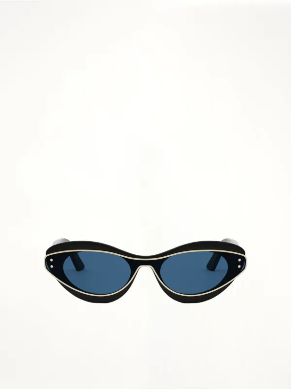 Dior DIORMETEOR B1I 10B000 Sunglasses in Black sold by MARAIS