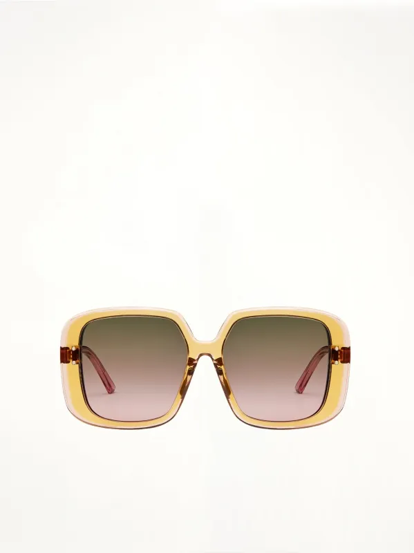DiorHighlight S3F 45A156 Sunglasses in Yellow sold by MARAIS