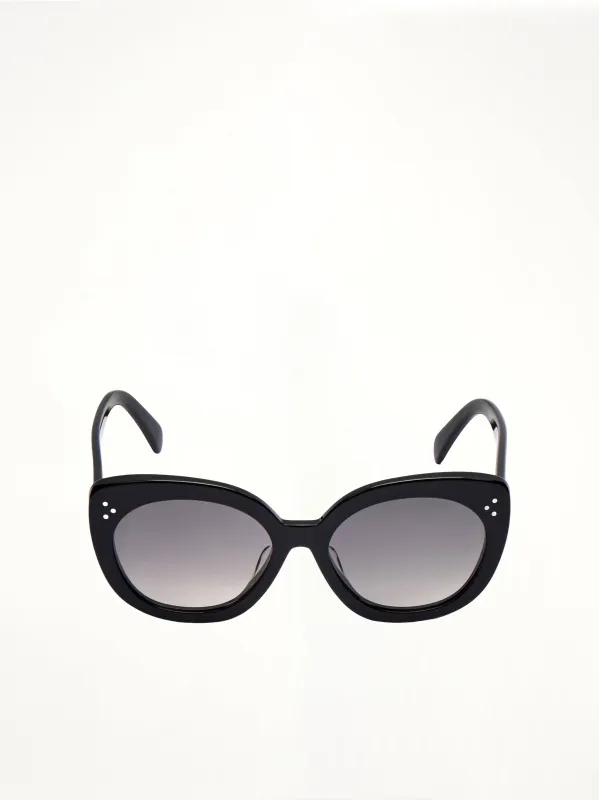 Celine CL40295F 5701F Acetate Sunglasses in Black sold by MARAIS