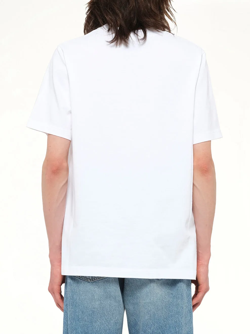 Casablanca Ingredient Printed T-Shirt in White sold by MARAIS product image thumbnail 5