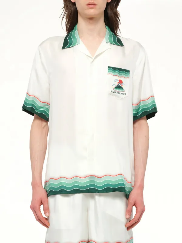 Montagne Ondulee Shirt in Multicolour sold by MARAIS