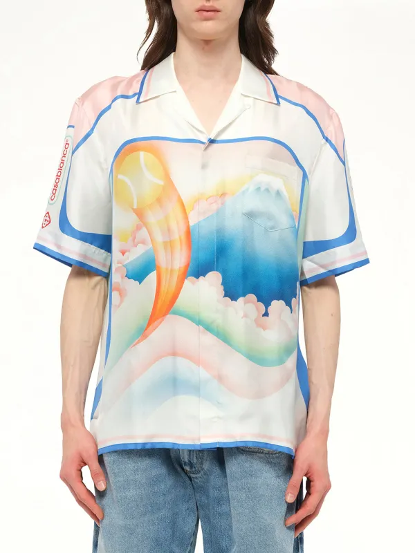 Fuji Dream Shirt in Multicolour sold by MARAIS