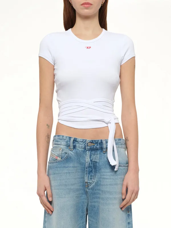 T-BUNNY-TAIL T-Shirt in White made by Diesel