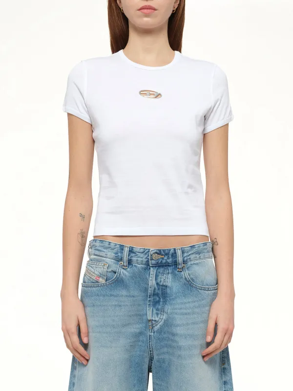 T-Uncutie T-Shirt In White sold by MARAIS
