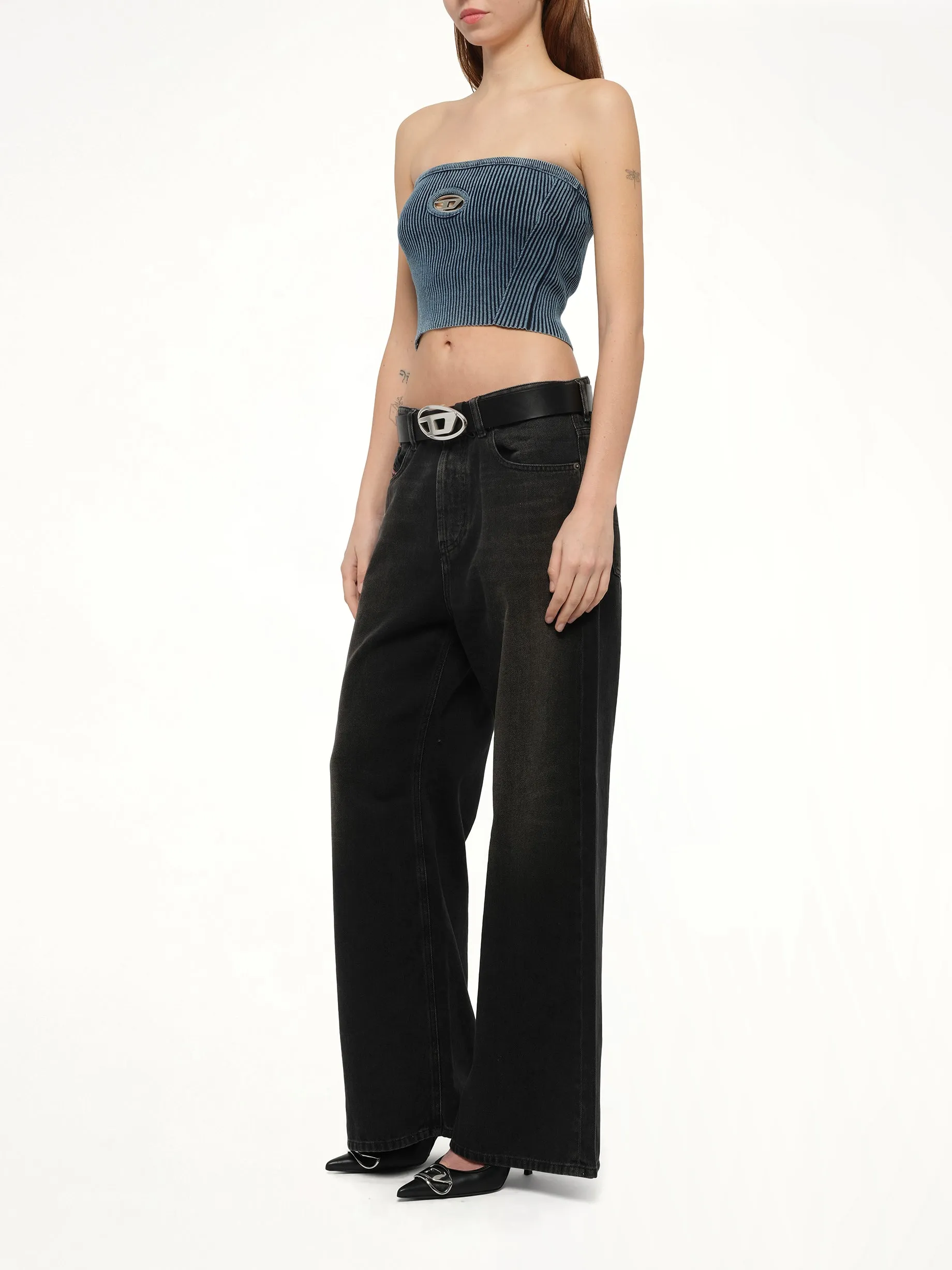 M-Clarksvillex-C Top In Blue sold by MARAIS product image thumbnail 4