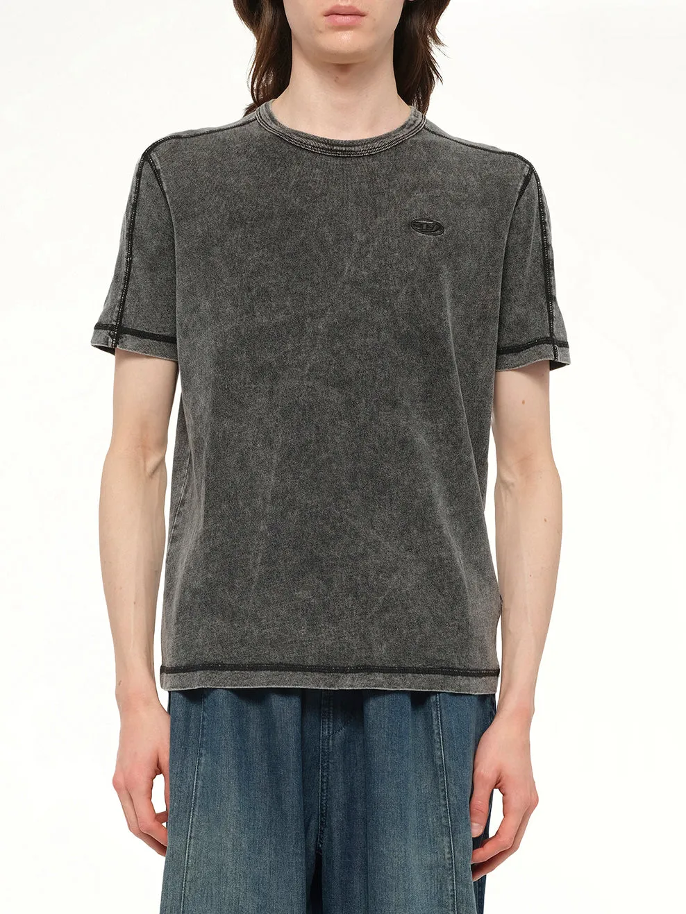 T-Adjind T-Shirt In Black sold by MARAIS