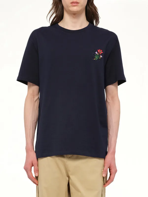 Relaxed Fit T-Shirt in Dark Navy sold by MARAIS