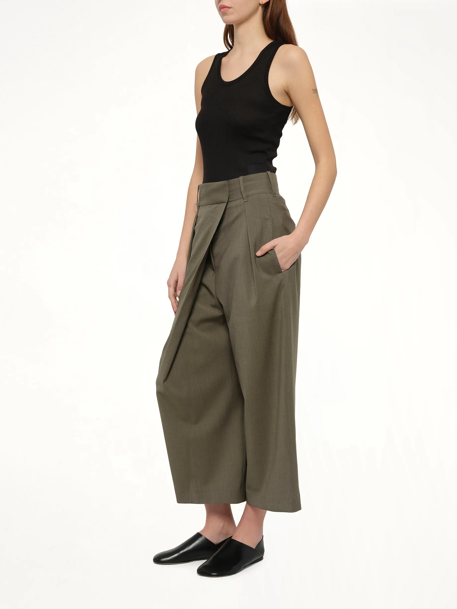 Anagram Tank Top in Black sold by MARAIS product image thumbnail 4