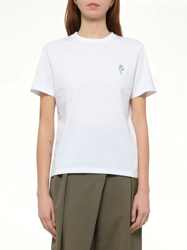 Relaxed Fit T-Shirt in White sold by MARAIS