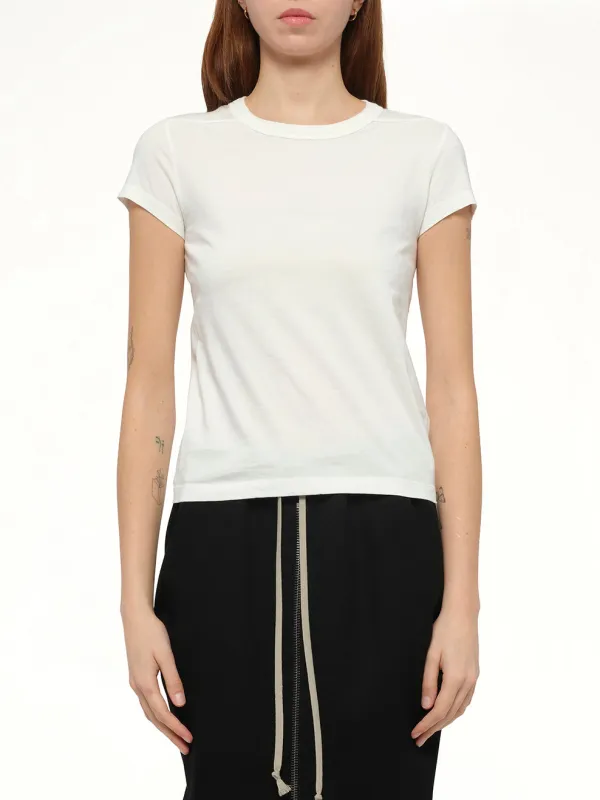 Cropped Level T-Shirt in Milk sold by MARAIS