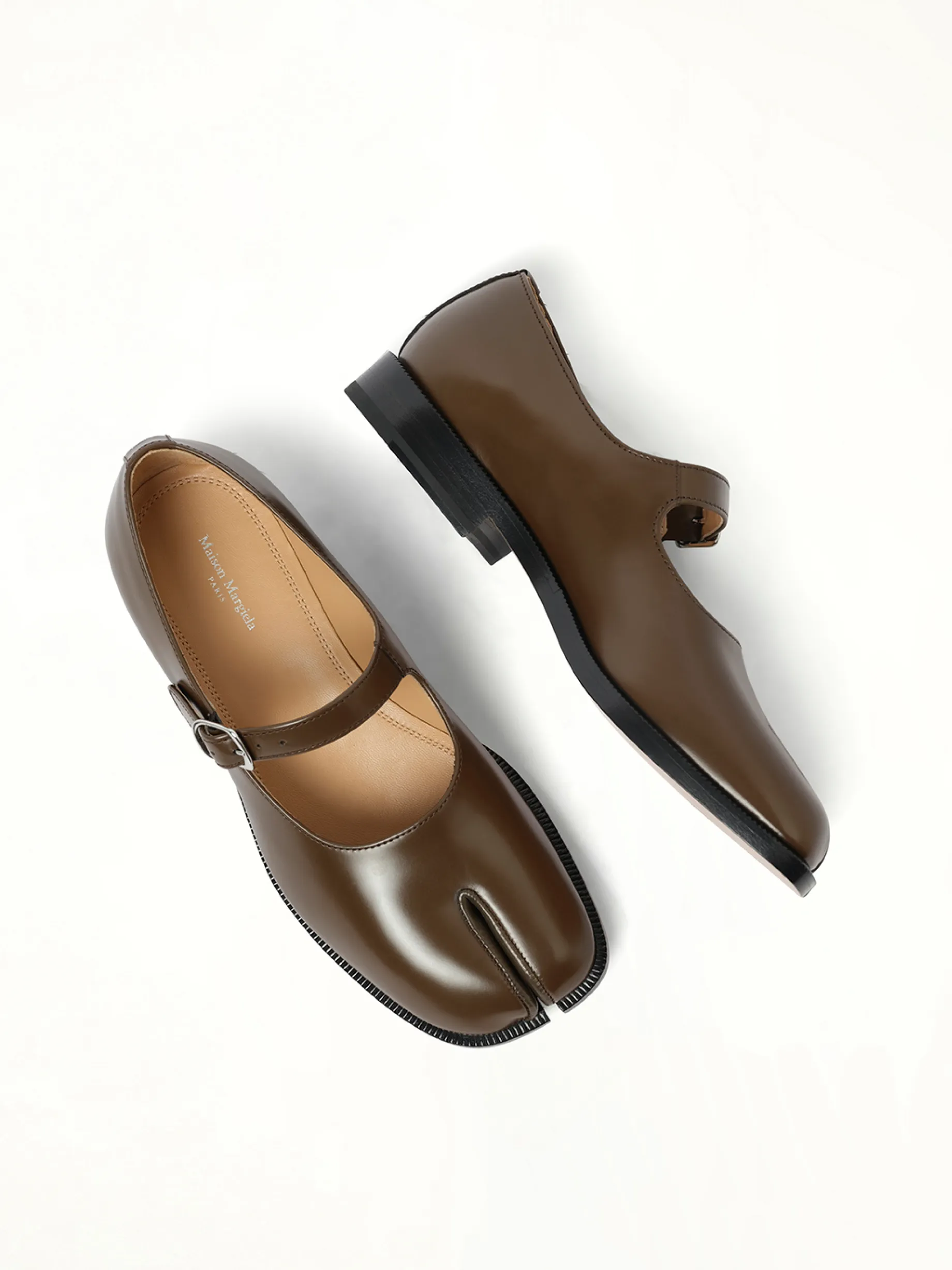 Tabi Mary Jane in Wood sold by MARAIS product image thumbnail 4