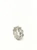Gourmette Reference Ring in Silver sold by MARAIS