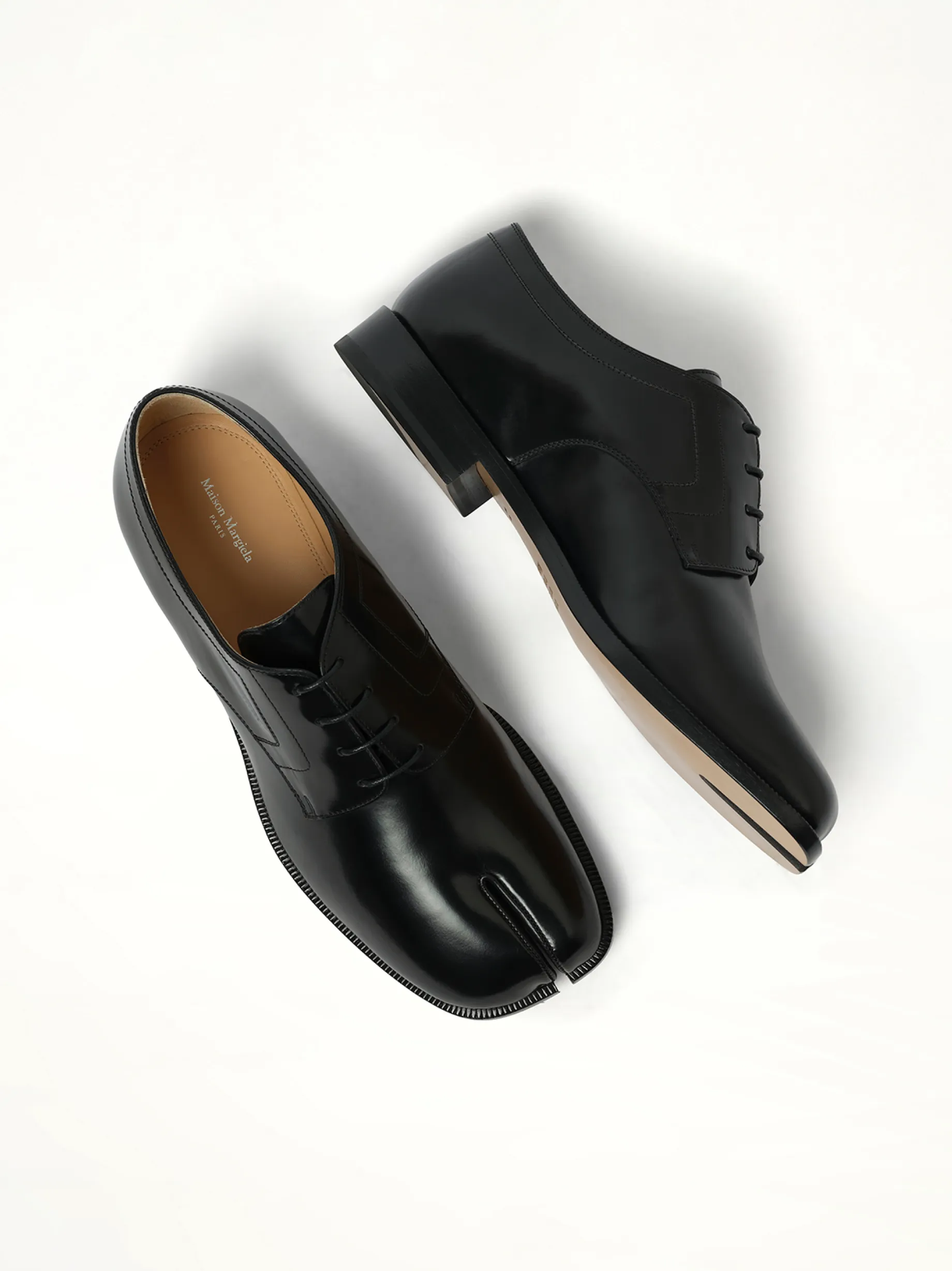 Tabi Lace-Up Derby in Black sold by MARAIS product image thumbnail 4