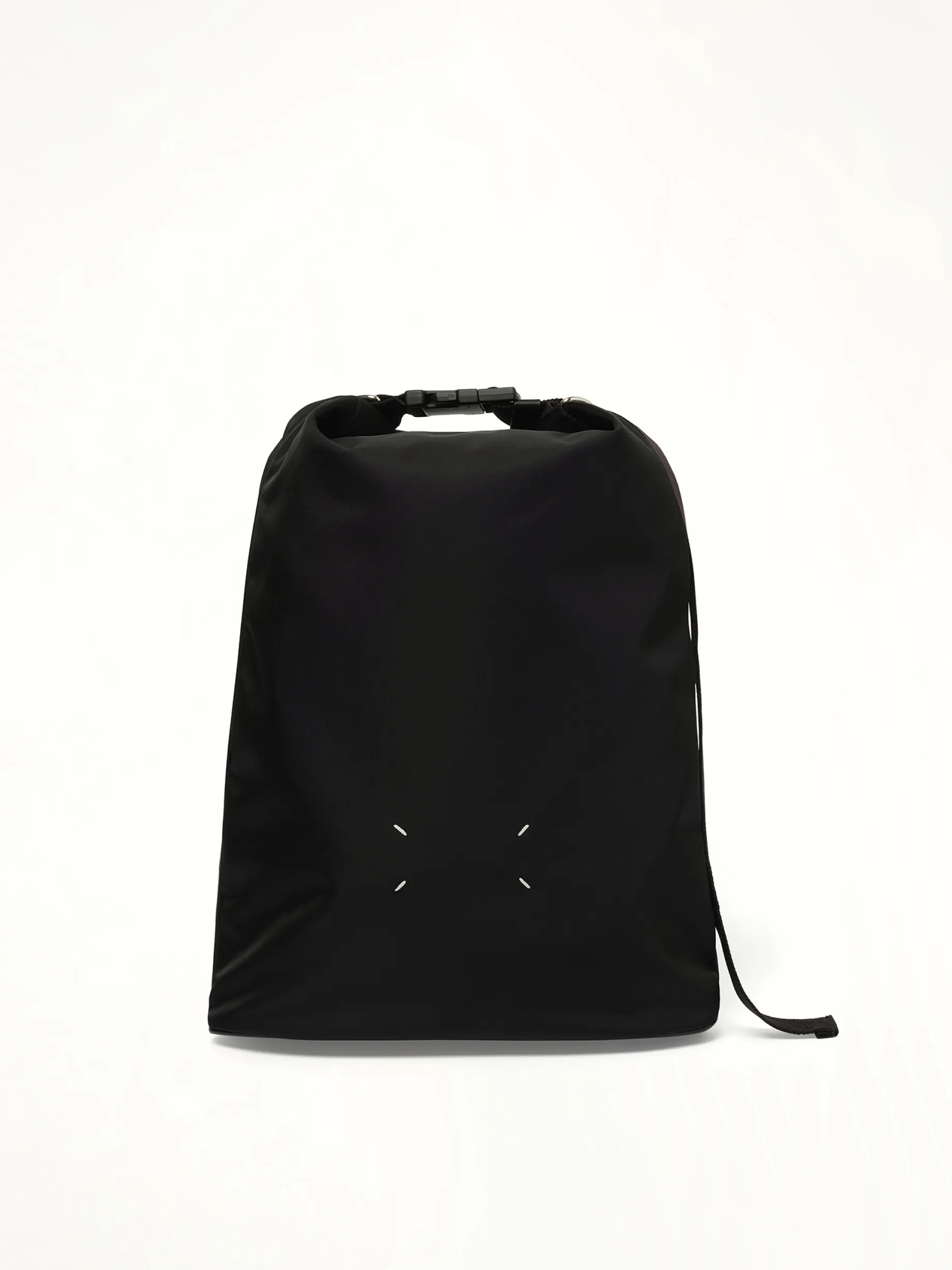 High Tech Roll Up Backpack in Black sold by MARAIS