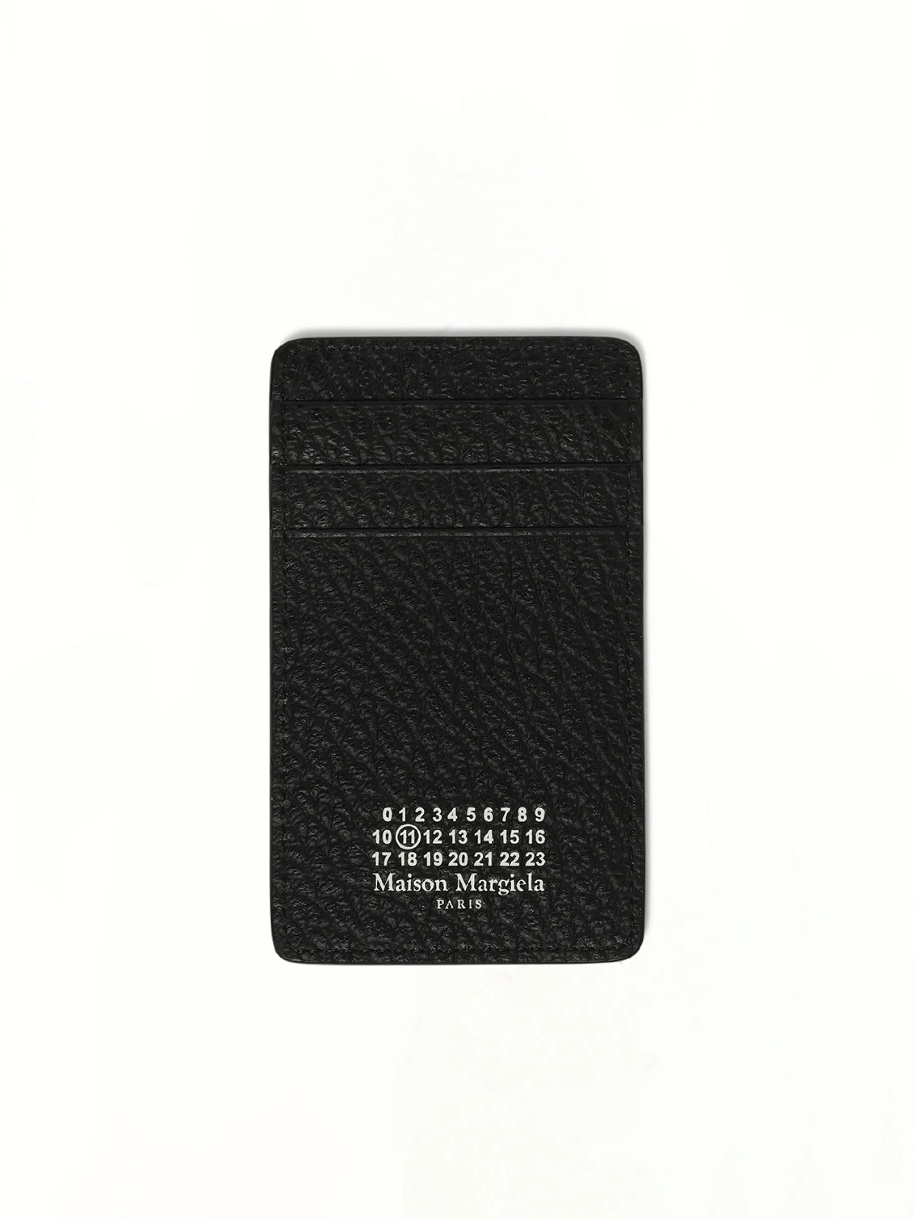 Logo Vertical Card Holder in Black sold by MARAIS product image thumbnail 2