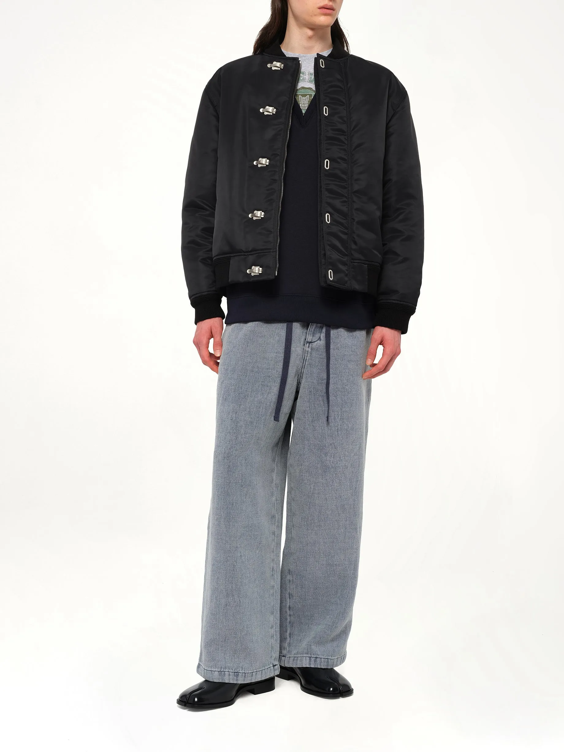 Metal Clip Jacket in Black sold by MARAIS product image thumbnail 4