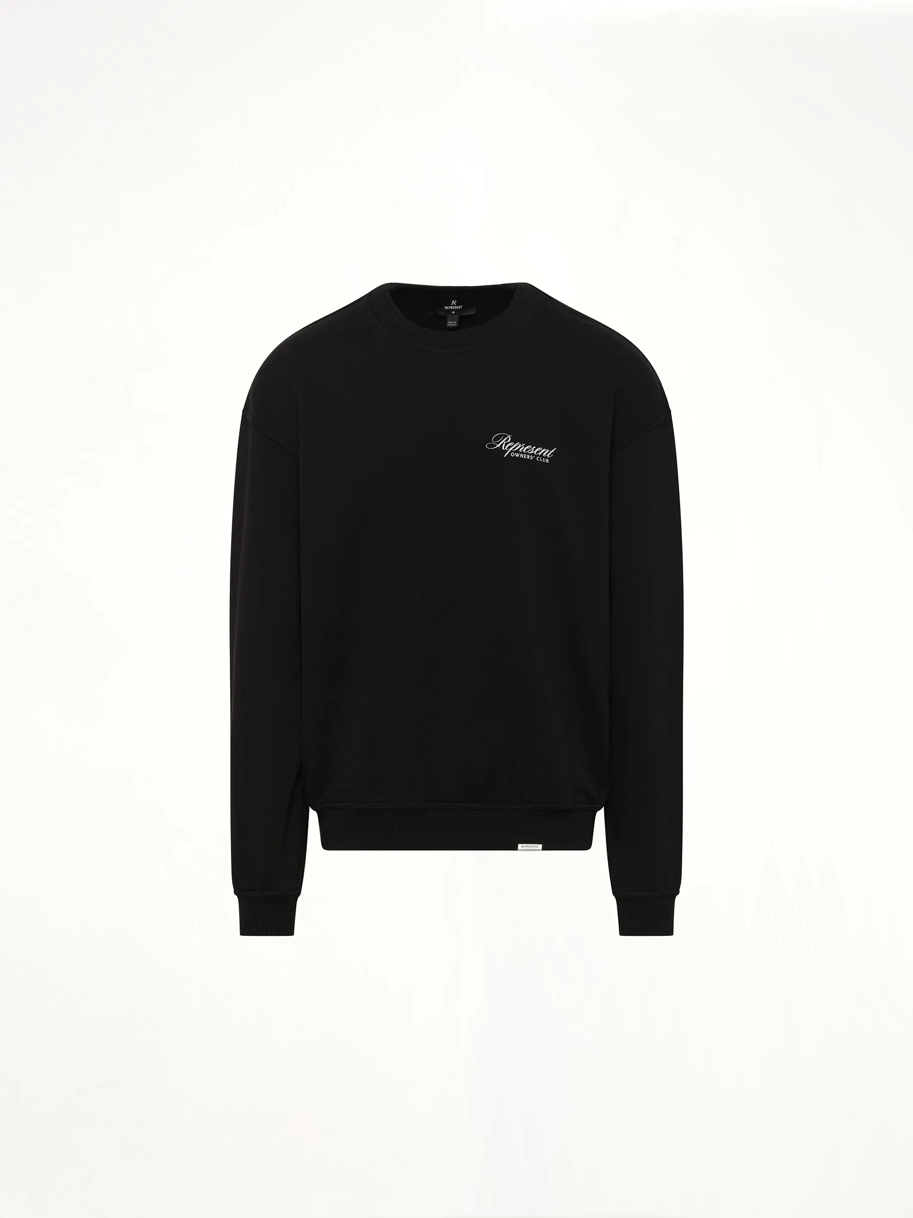 Represent Owners Club Script Sweater in Black sold by MARAIS product image thumbnail 2