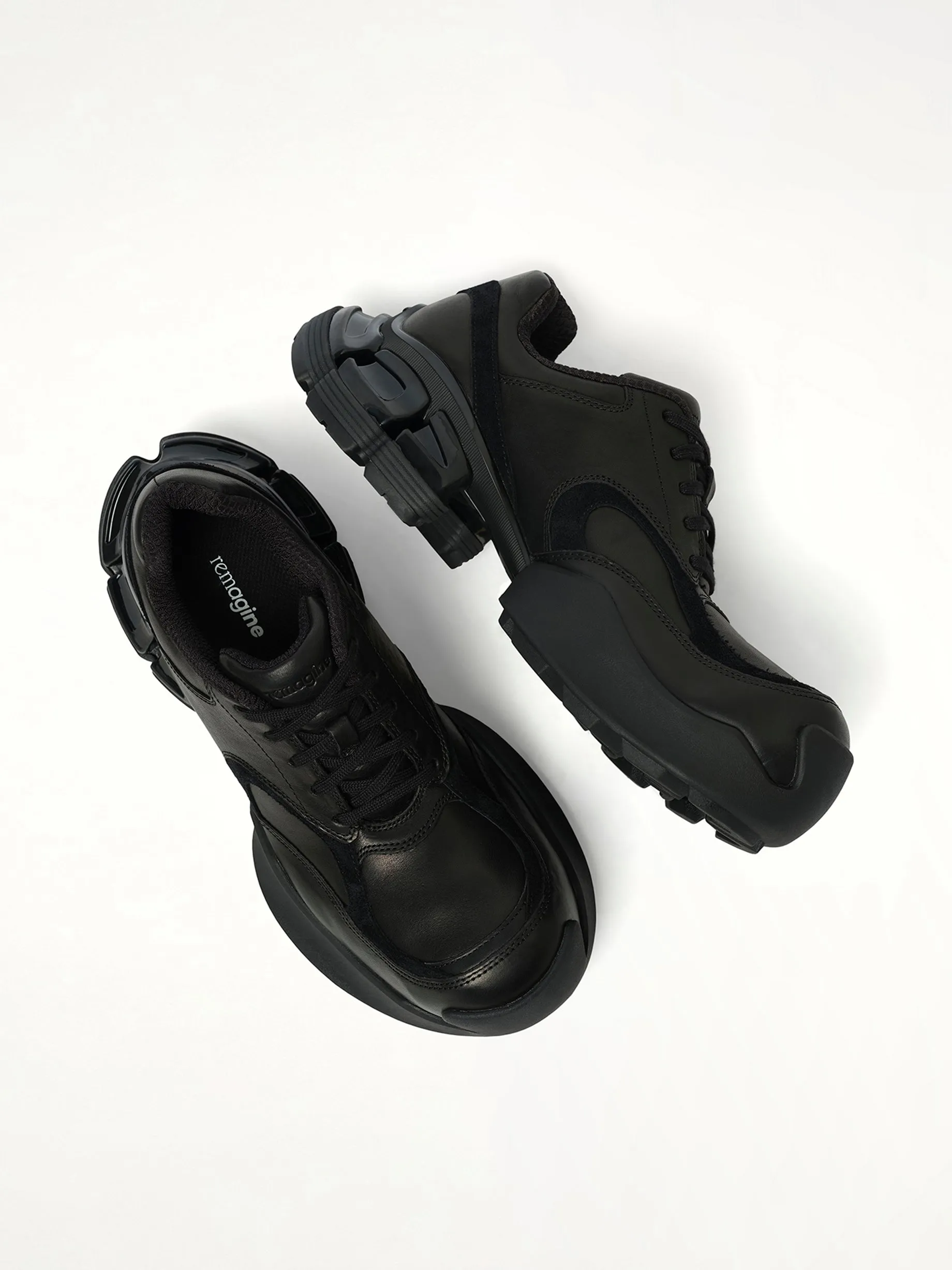 The Core Sneaker in Black sold by MARAIS product image thumbnail 4