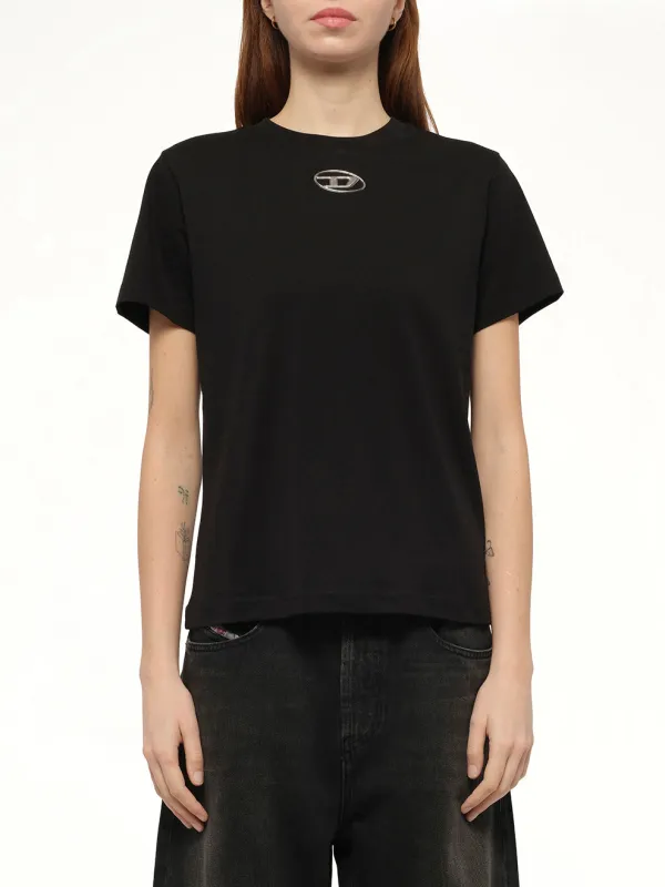 T-Regs-OD-Q1 T-Shirt In Black made by Diesel