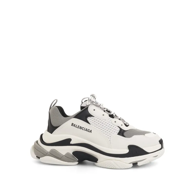 Triple S Sneaker in Black/Grey sold by MARAIS