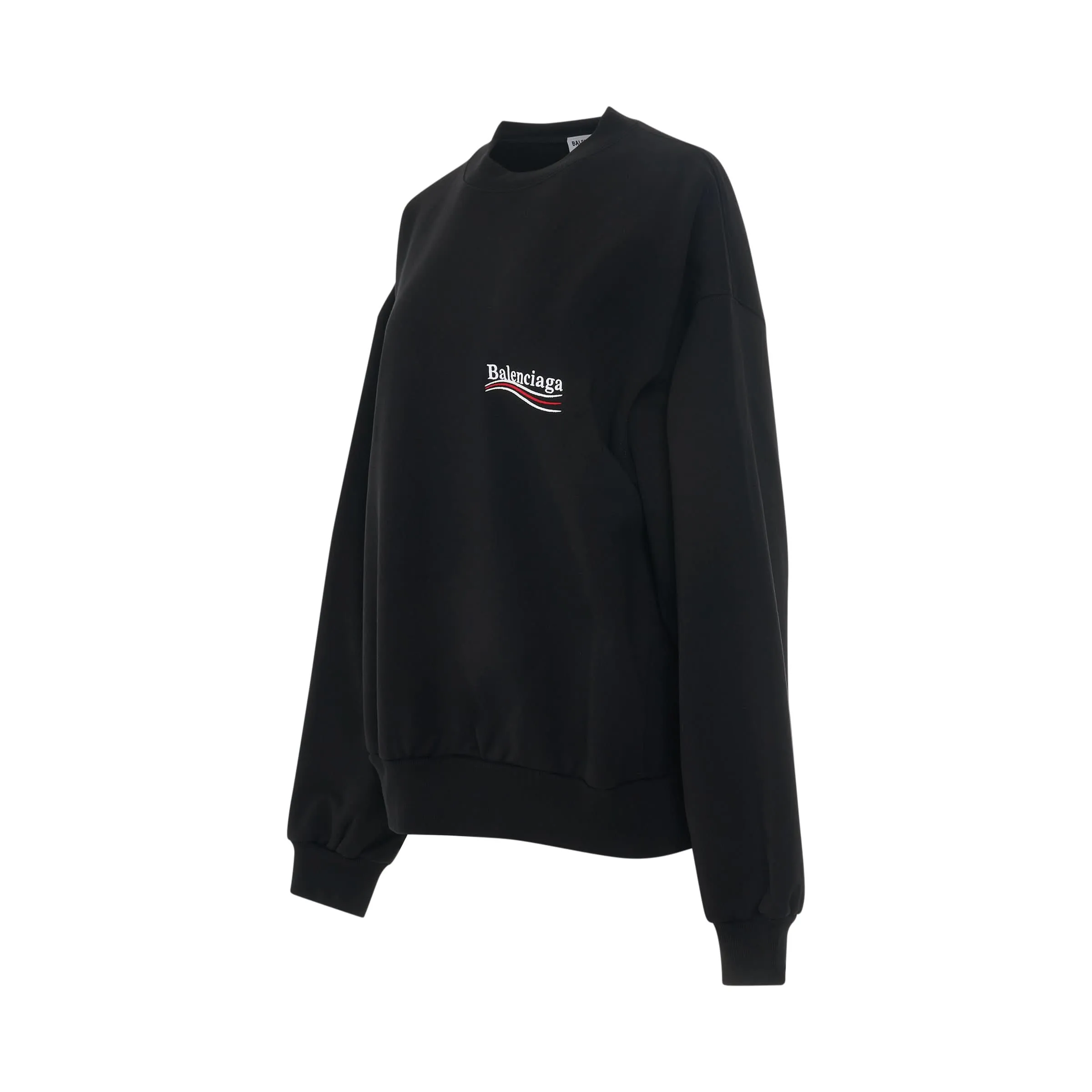 Political Campaign Sweatshirt in Black sold by MARAIS product image thumbnail 2