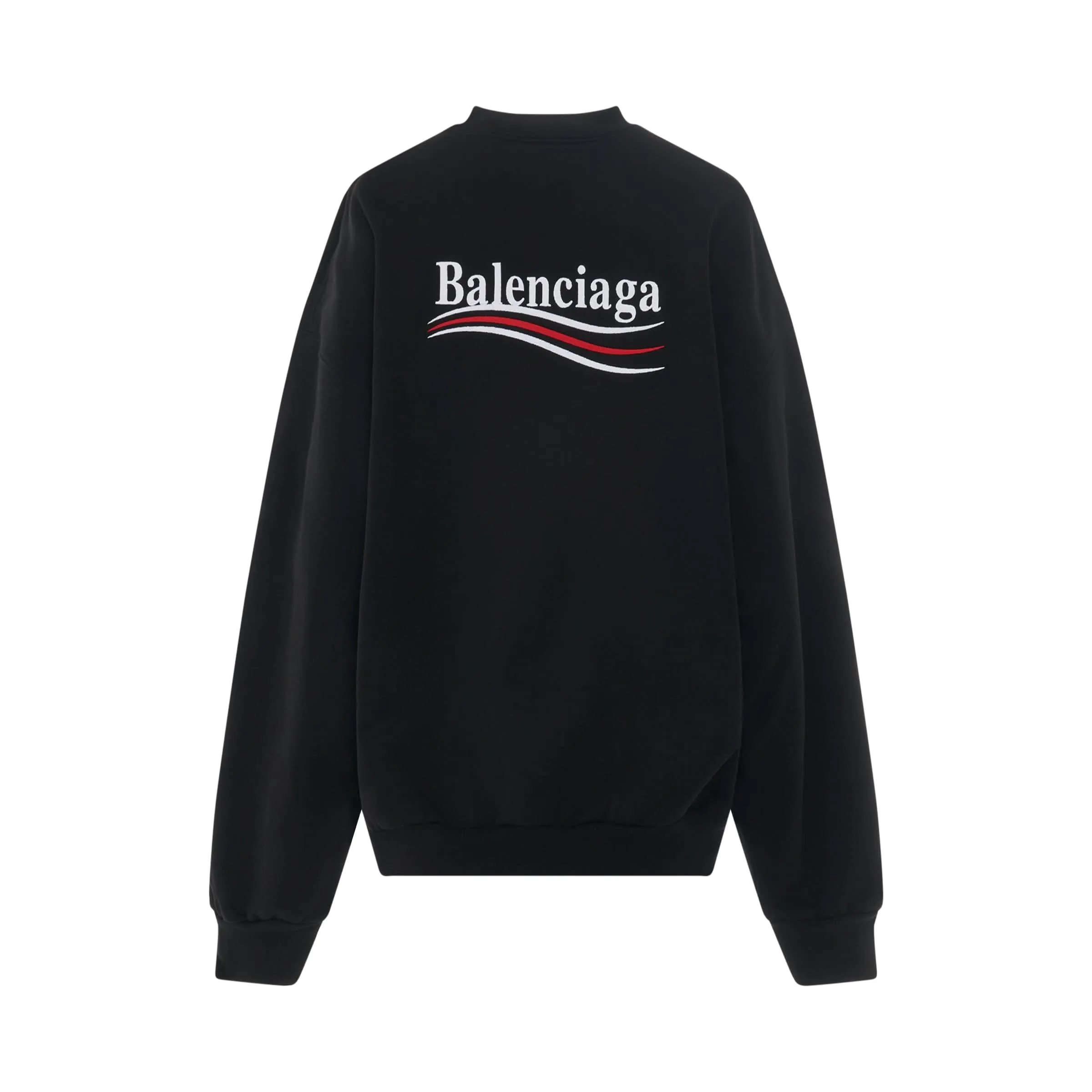 Political Campaign Sweatshirt in Black sold by MARAIS product image thumbnail 4