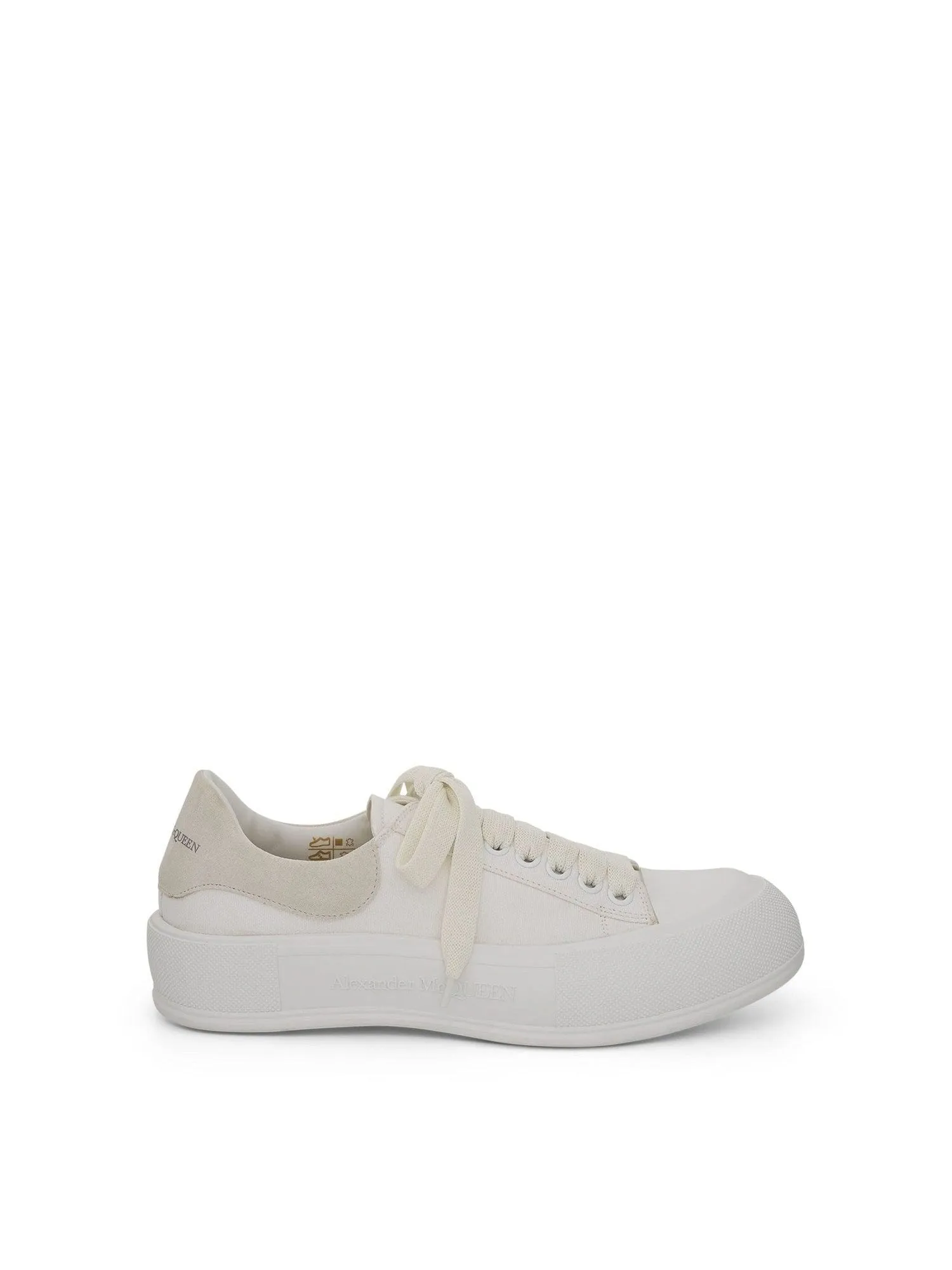 Deck Plimsoll In White sold by MARAIS