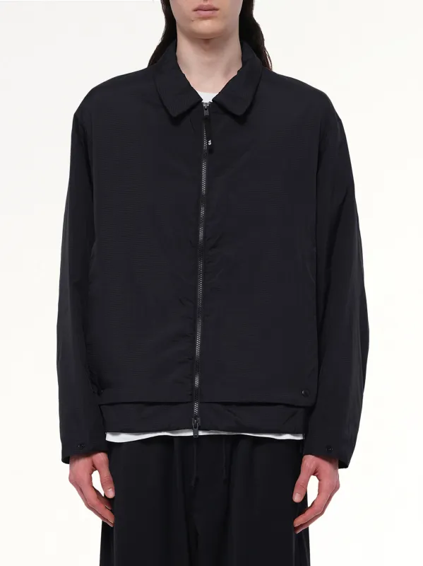 Liner Jacket in Black sold by MARAIS