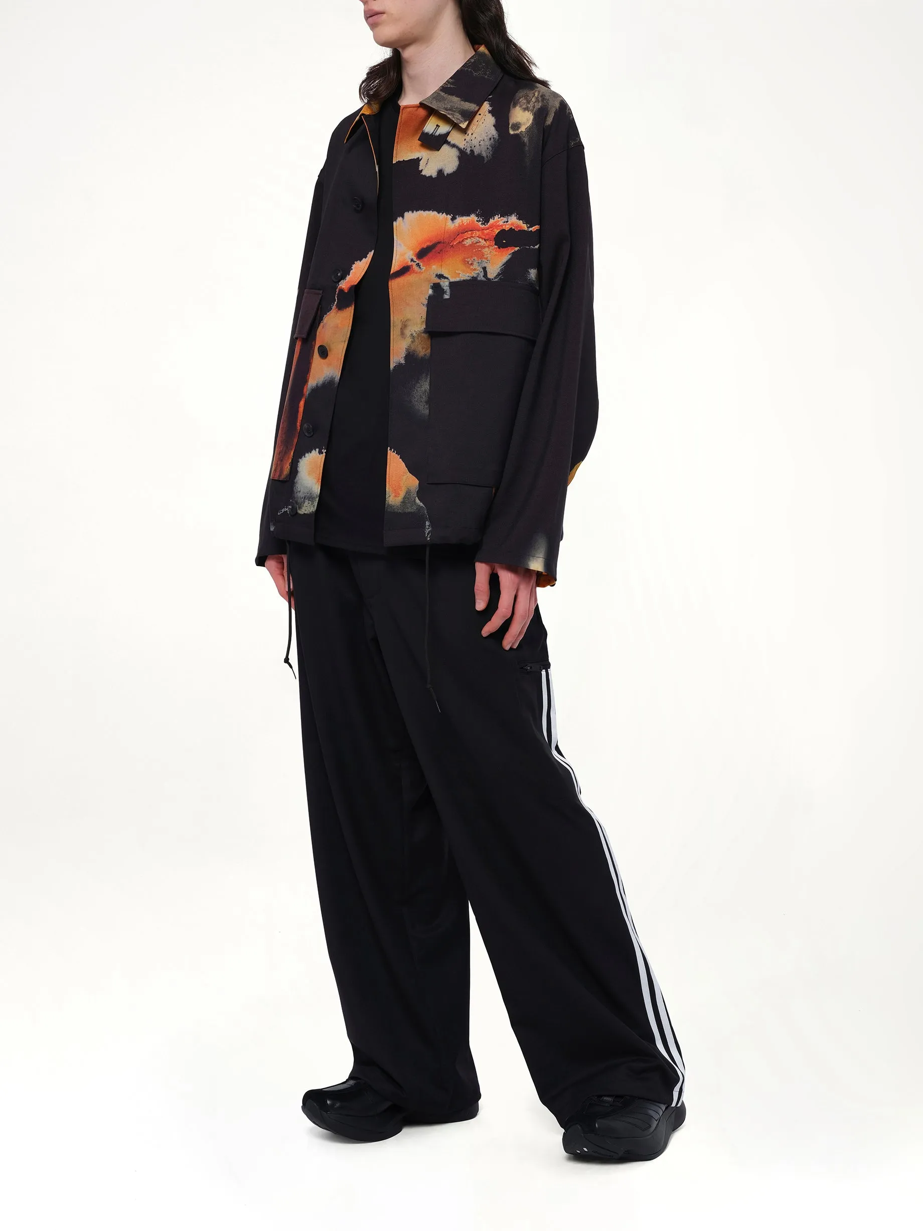 AOP Sport Uniform Coach Jacket in Black sold by MARAIS product image thumbnail 4