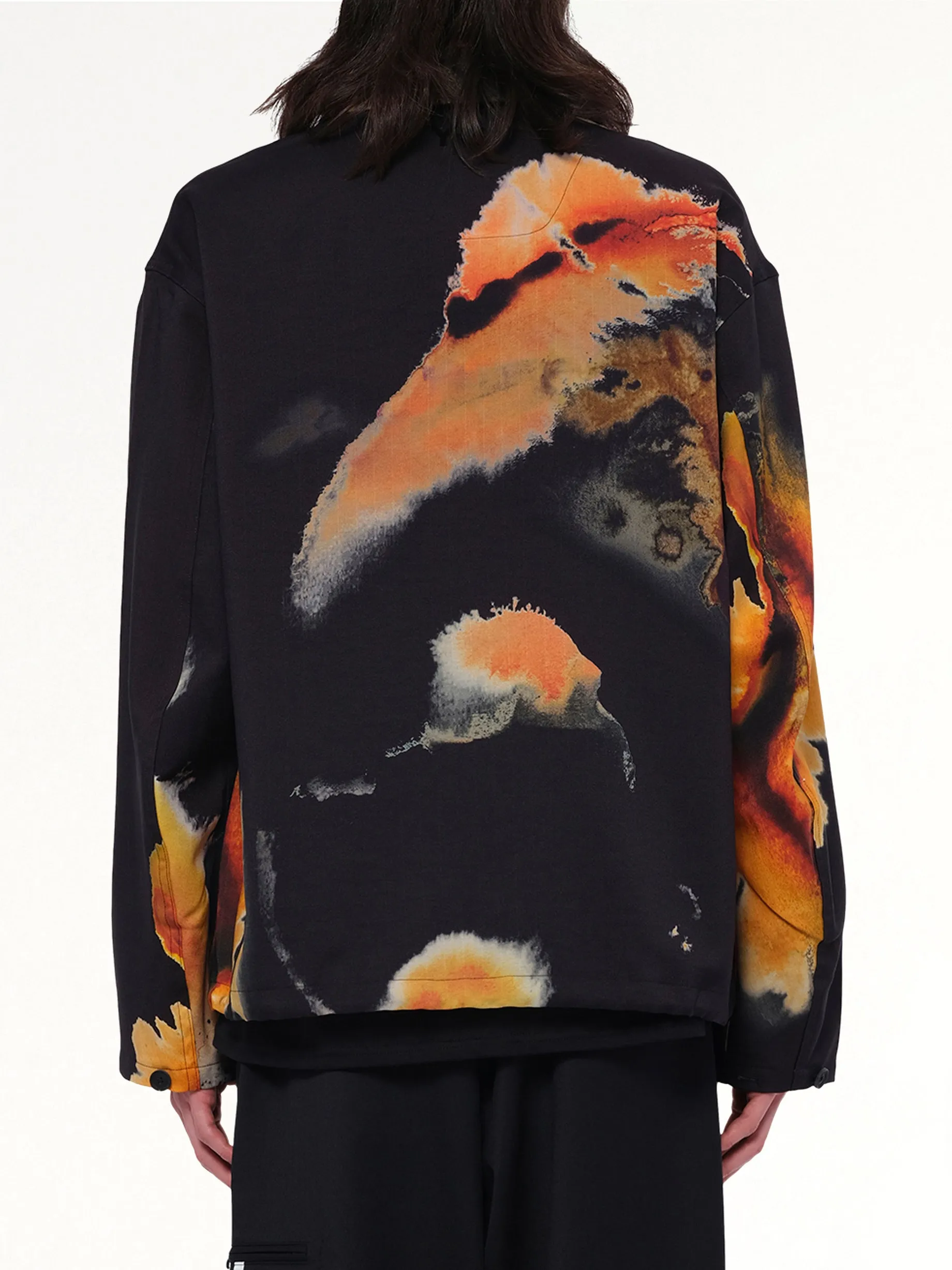 AOP Sport Uniform Coach Jacket in Black sold by MARAIS product image thumbnail 5