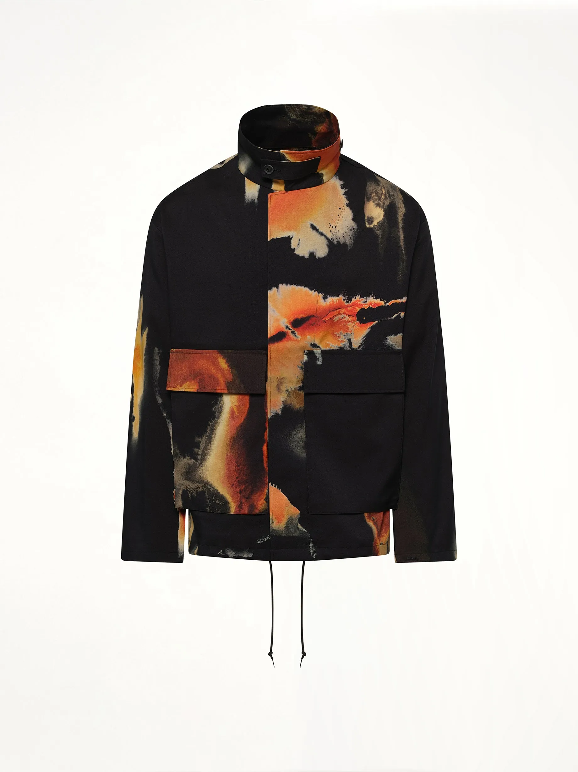 AOP Sport Uniform Coach Jacket in Black sold by MARAIS product image thumbnail 2