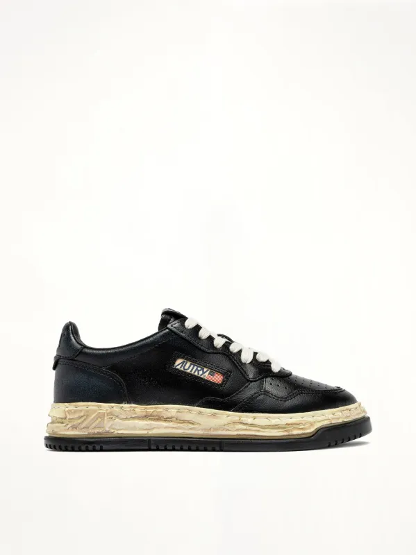MMY Super Vintage Low Sneaker in Black sold by MARAIS
