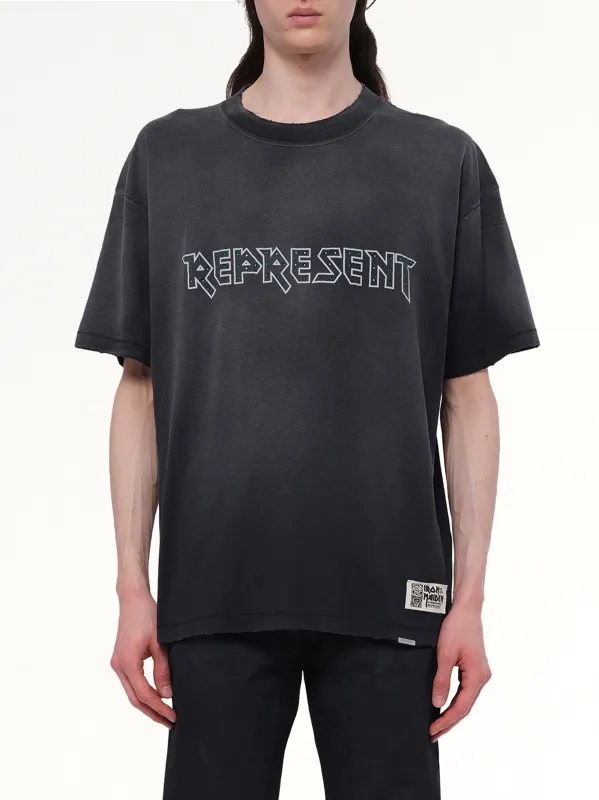 Iron Maiden Infinite Dreams T-Shirt in Aged Black sold by MARAIS