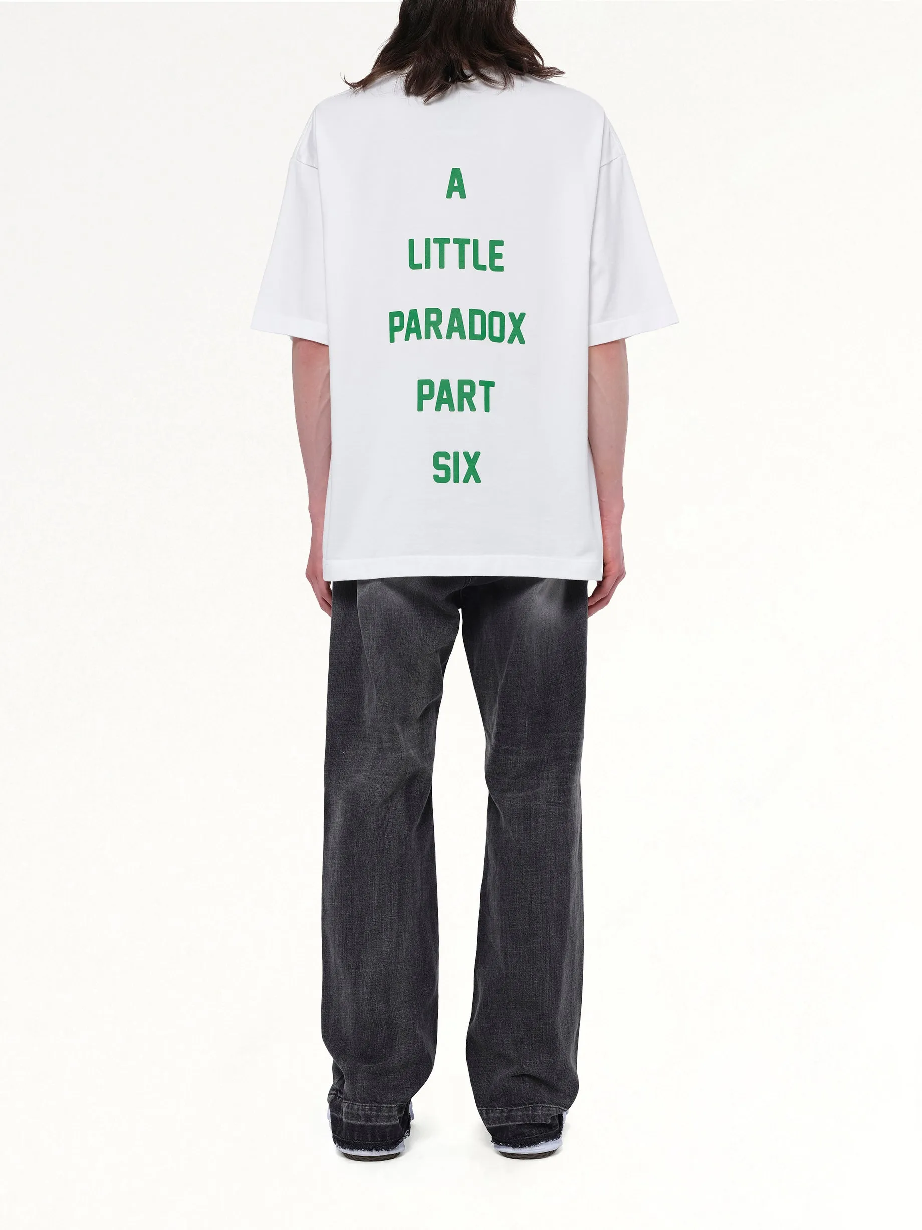 Leon Printed T-Shirt in White sold by MARAIS product image thumbnail 5