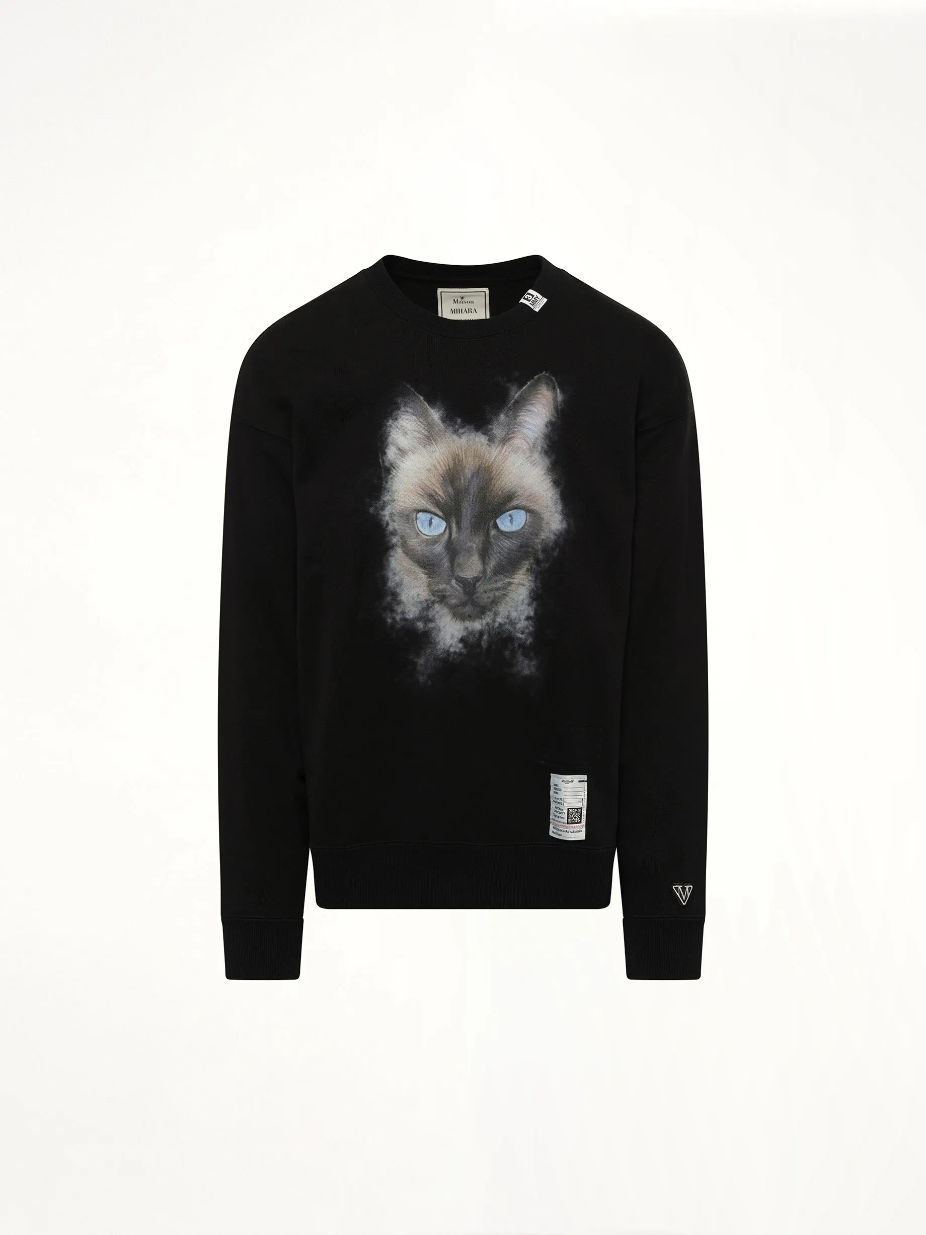 Cat Printed Pullover in Black sold by MARAIS product image thumbnail 2