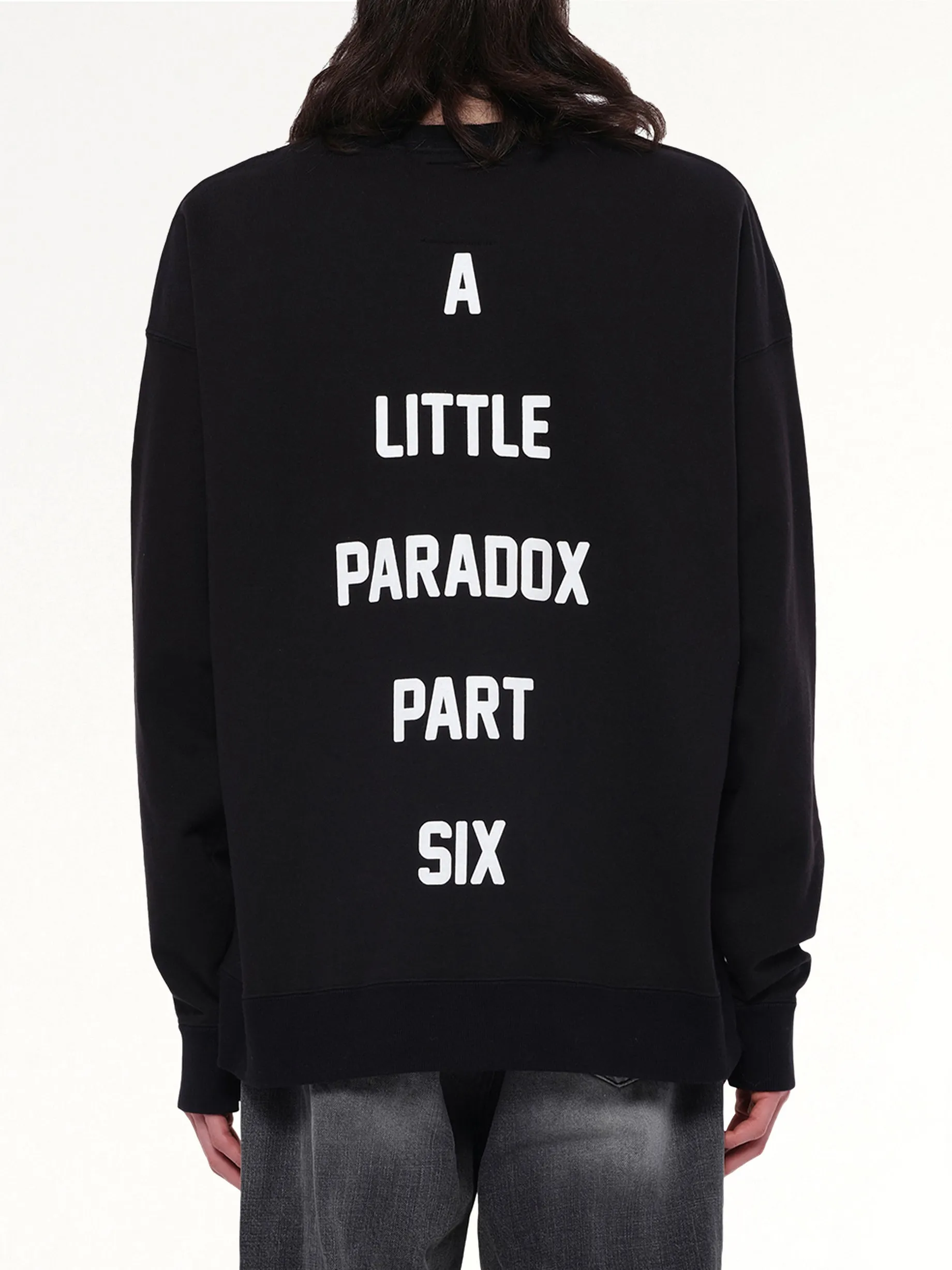 Cat Printed Pullover in Black sold by MARAIS product image thumbnail 5