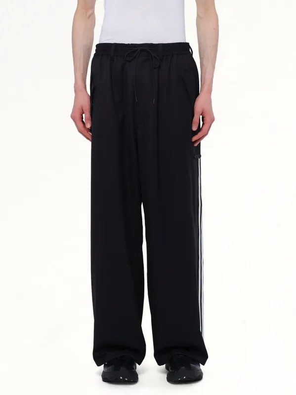 Refined Wool Pants in Black sold by MARAIS