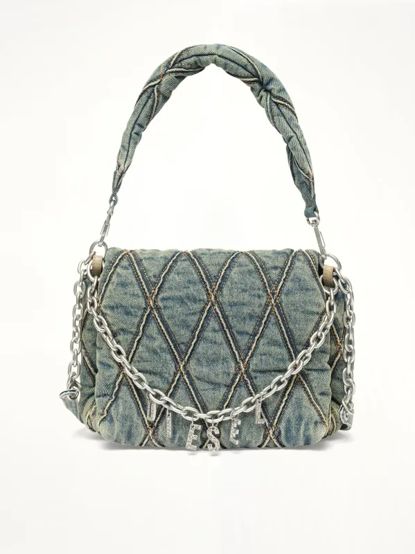 CHARM-D M Shoulder Bag in Dark Blue sold by MARAIS