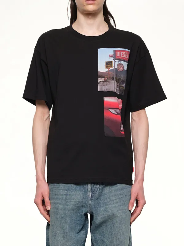 T-BOXT-T3 T-Shirt in Black sold by MARAIS