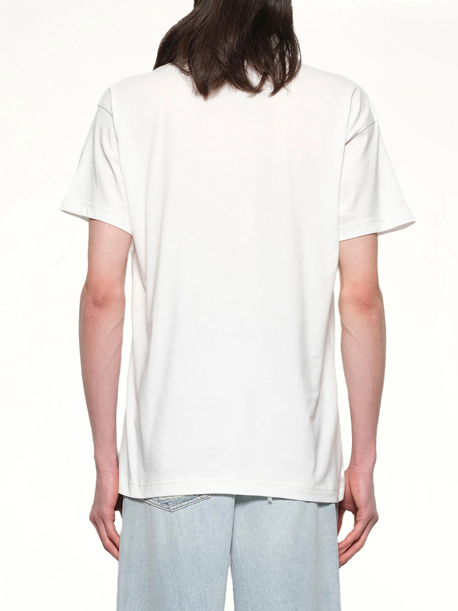 T-NORM-T6 T-Shirt in White sold by MARAIS product image thumbnail 5