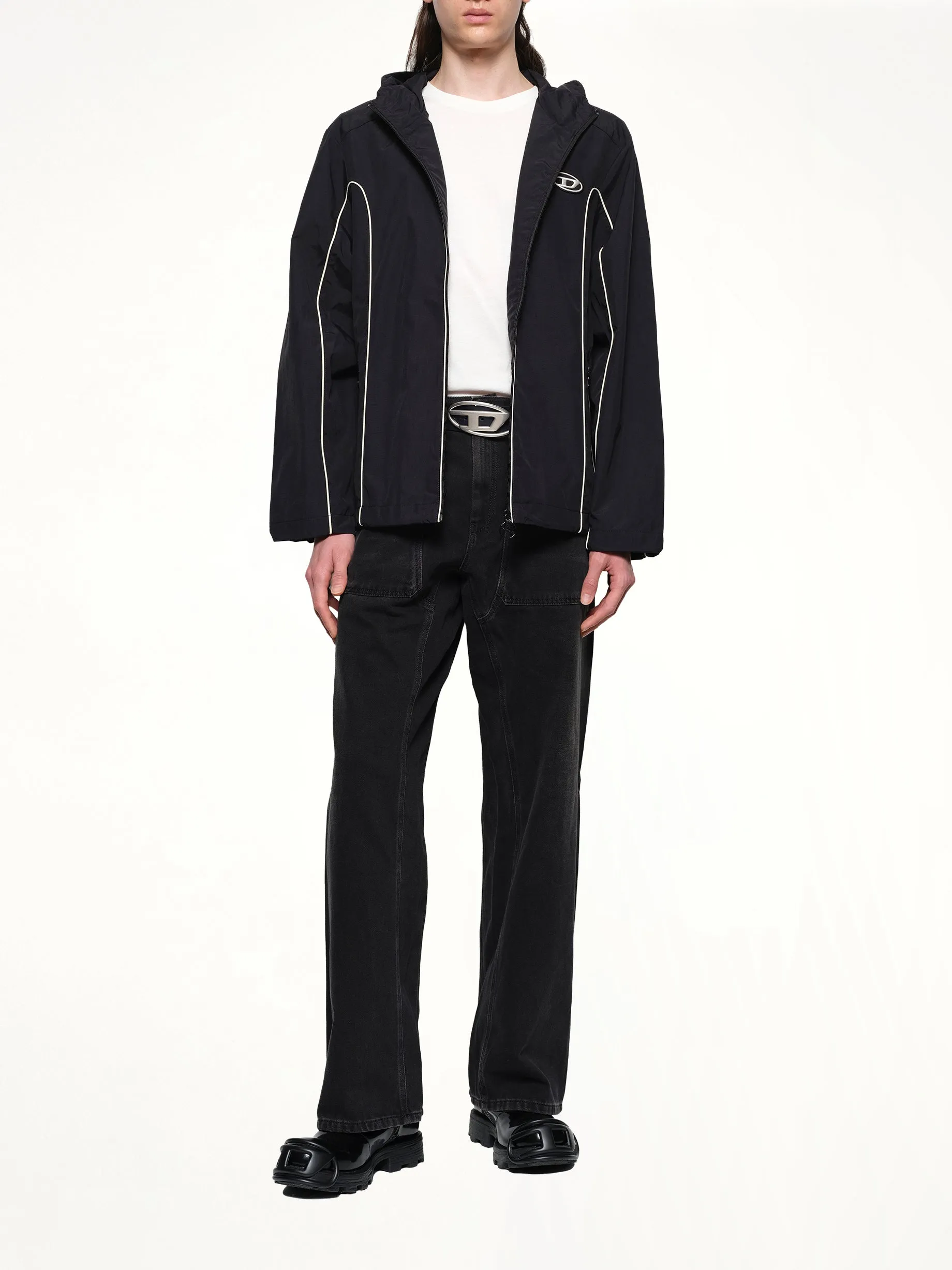 J-HIVES Windbreaker in Black sold by MARAIS product image thumbnail 4