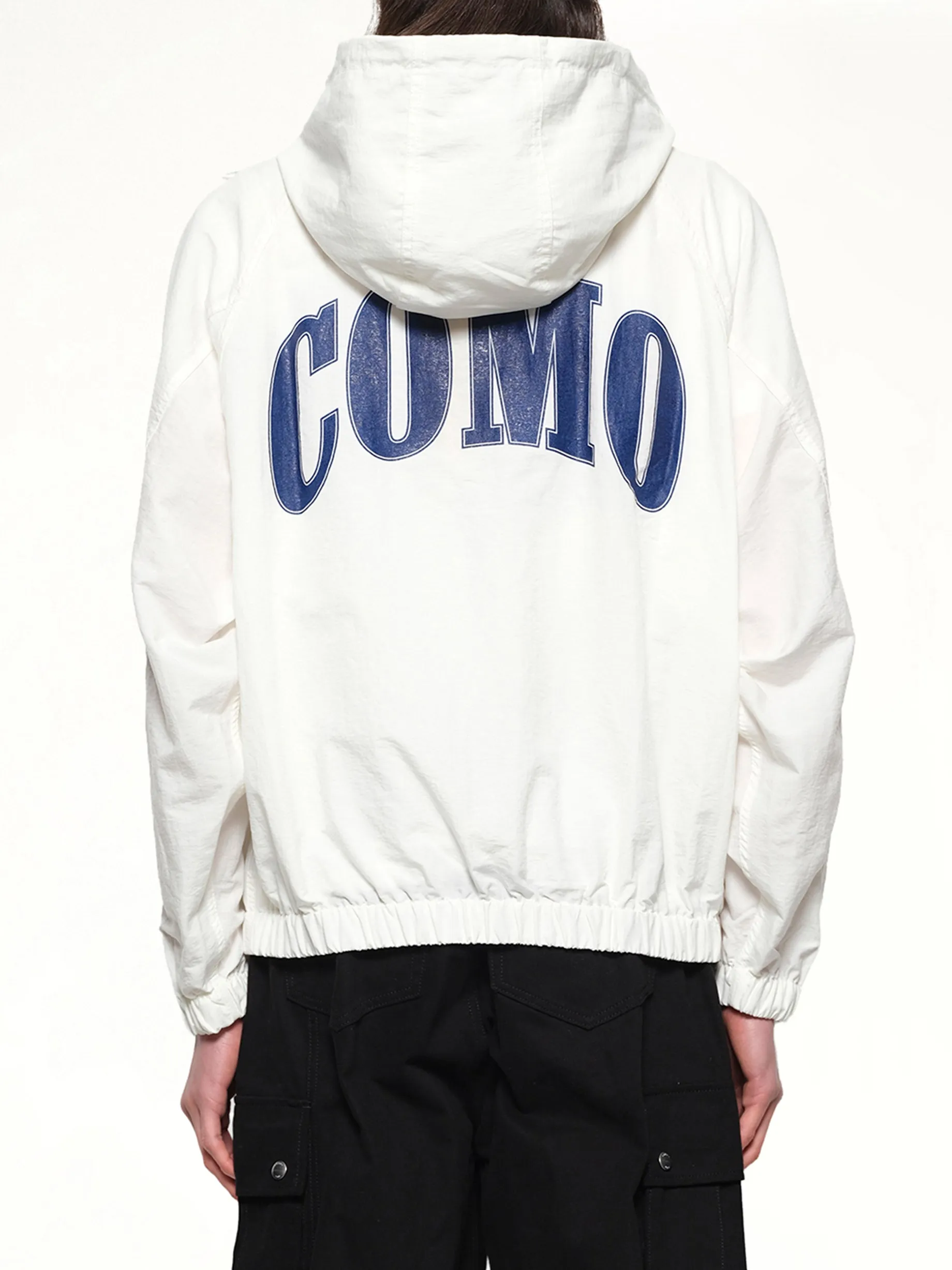 FC Como Track Jacket in White sold by MARAIS product image thumbnail 5